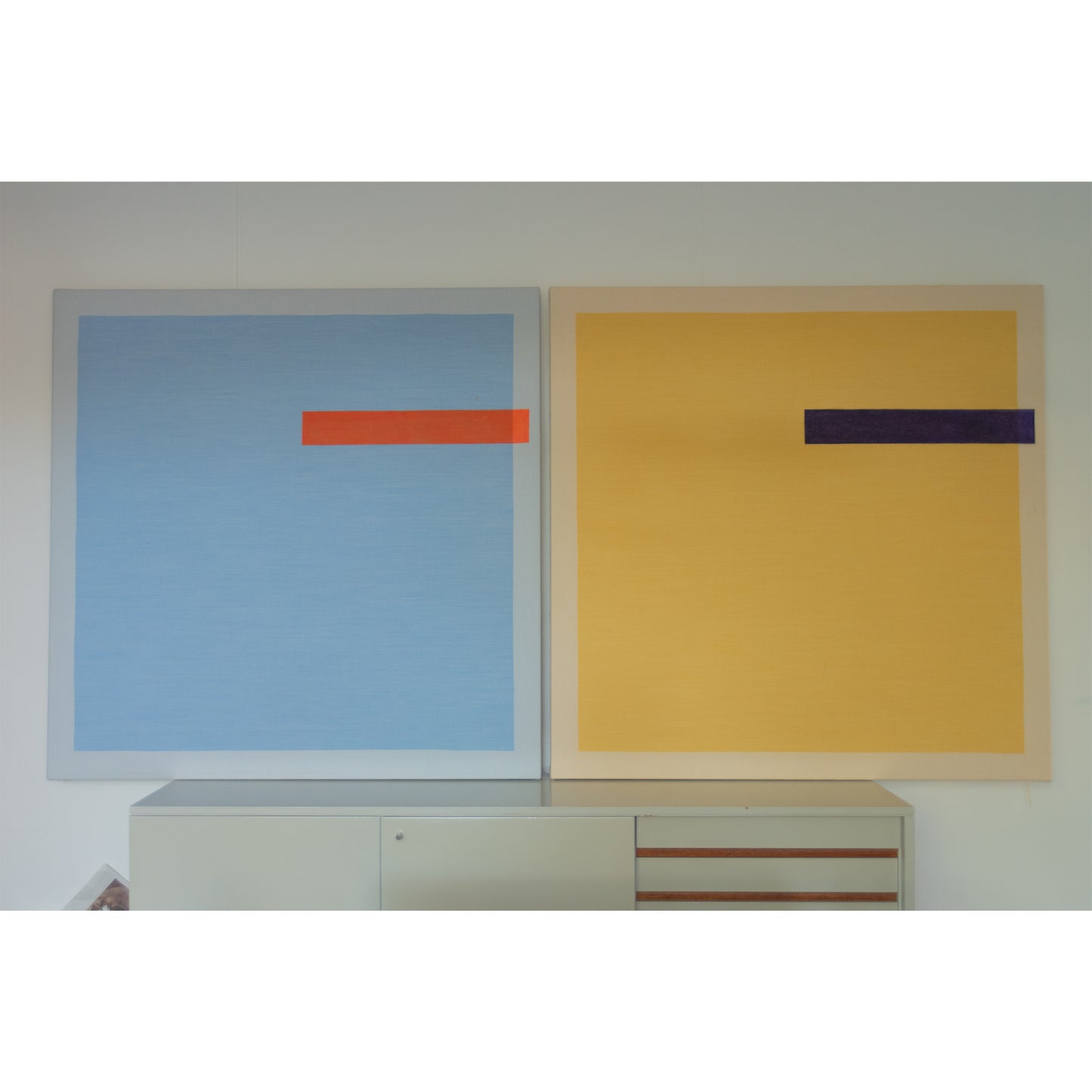 Schallabsorptions-Objekt SQUARE (yellow)